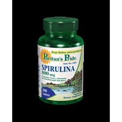 Nature's Bounty Spirulina 500 мг