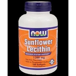 NOW Foods Sunflower Lecithin /Non-GMO/ 1200mg en