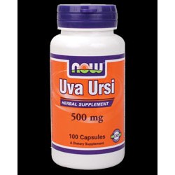 NOW Foods Uva Ursi /Мечо Грозде/ 500 мг