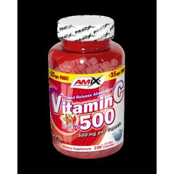 AMIX Vitamin C / with Rose Hips / 500 mg. /