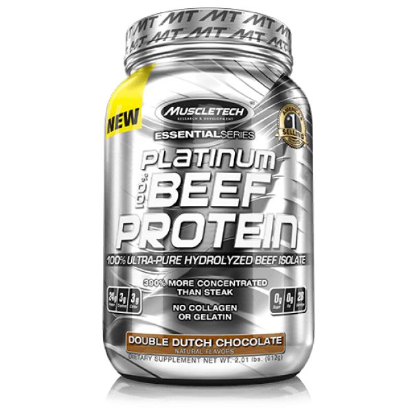 MuscleTech Platinum Beef Protein увеличава силата и подобрява възстановяването