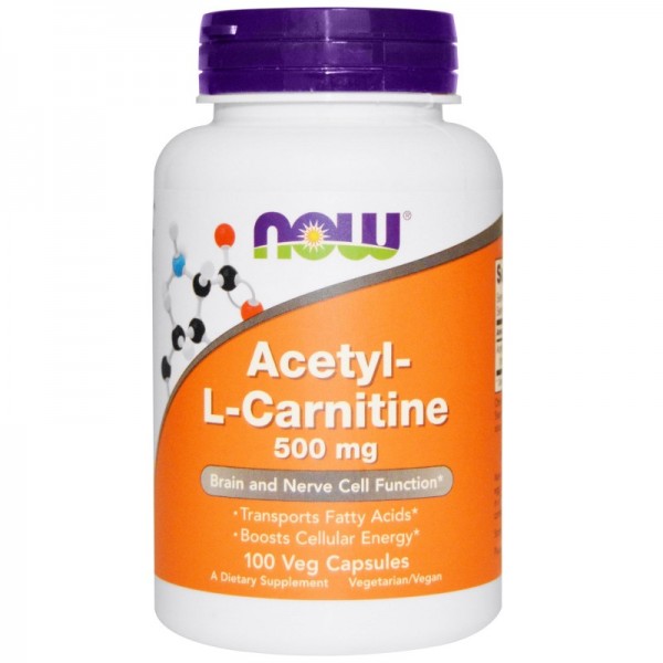 NOW Foods Acetyl L-Carnitine - изгаря мазнините