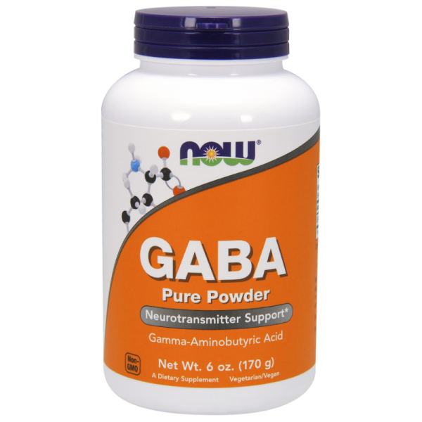 NOW Foods GABA - аминокиселини в подкрепа на съня