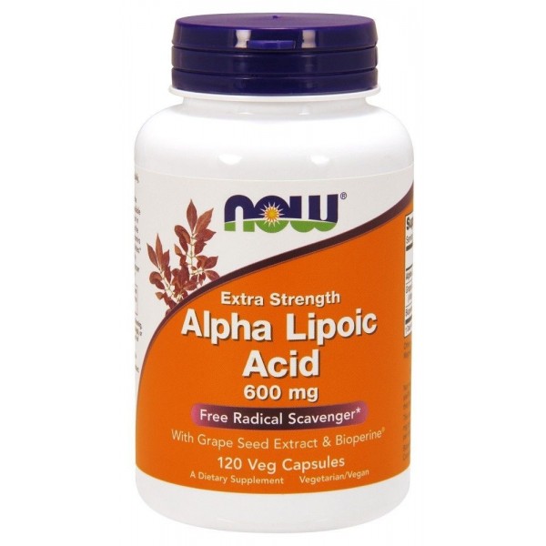 NOW Alpha Lipoic Acid - силен антиоксидант