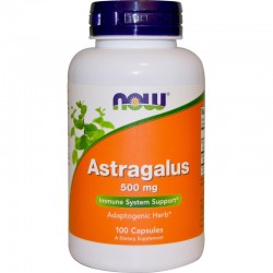 NOW Foods Astragalus 500 мг en