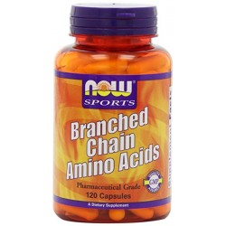 NOW Foods BCAA 800 мг - 120 капсули