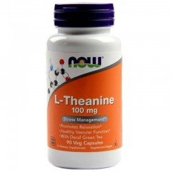 NOW Foods L-Theanine 100mg