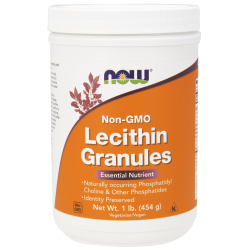 NOW Foods Lecithin Granules - 454 грама
