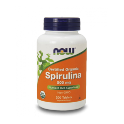 NOW Foods Spirulina 500 мг - 200 таблетки
