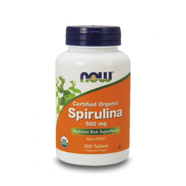 NOW Foods  Spirulina за намаляване на холестерола