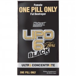 Nutrex Lipo 6 Black Hers Ultra concentrate