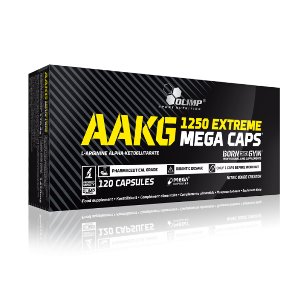OLIMP AAKG Extreme 1250 Mega Caps повишава силата и издръжливостта
