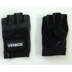 VENICE Ръкавици за фитнес черни без накитник