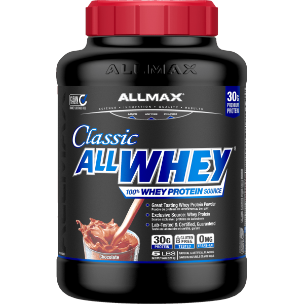 AllMax All Whey за изграждане на чиста мускулна маса