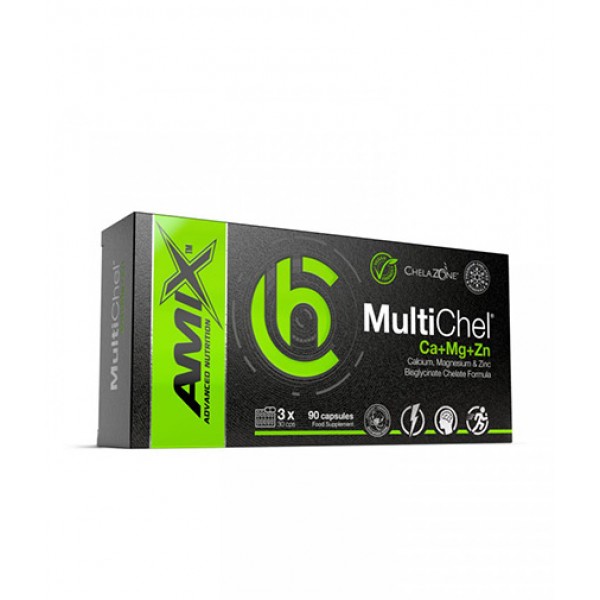 AMIX ChelaZone® MultiChel® Ca+Mg+Zn Bisglycinate Chelate 
