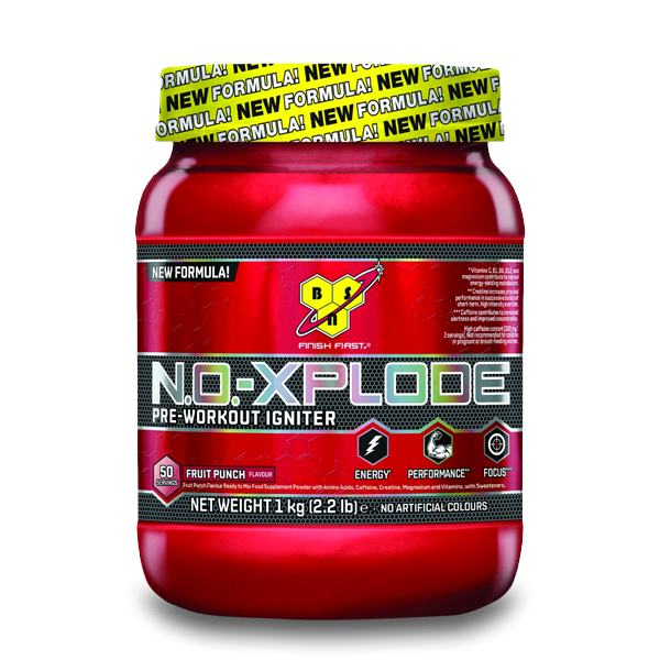 BSN THE NEW N.O. XPLODE повишава енергията и издръжливостта