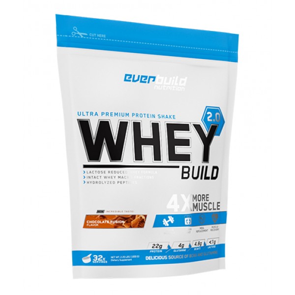 EVERBUILD WHEY BUILD увеличава силата и подобрява възстановяването