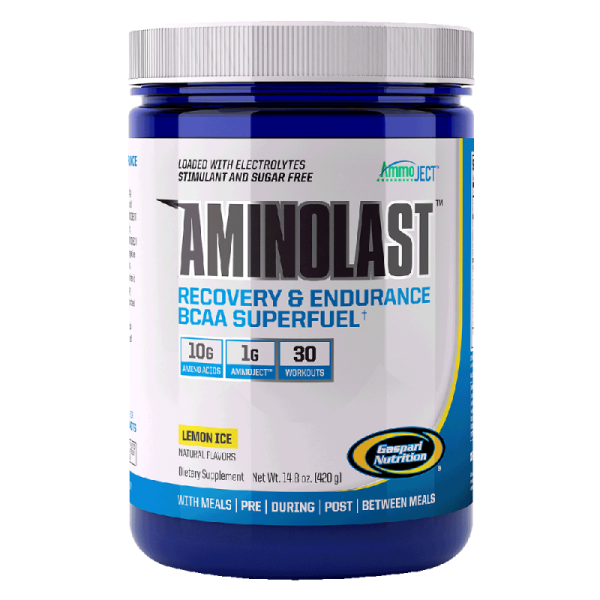 Gaspari AMINOLAST редуцира умората и повишава издръжливостта