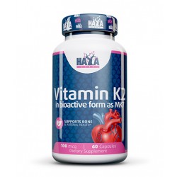 HAYA LABS Vitamin K2-Mk7 100mcg