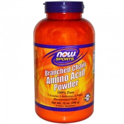 NOW Foods BCAA Прах - 340 грама