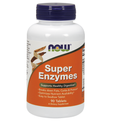 NOW Foods Super Enzymes - 90 таблетки