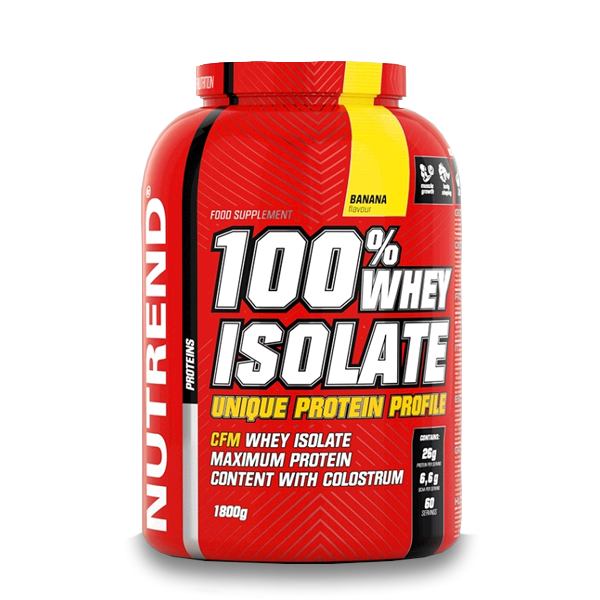 Nutrend 100% WHEY Isolate е съставен от протеин изолат