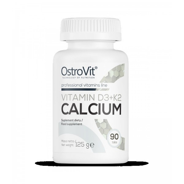 OstroVit Vitamin D3 2000 + K2 100 mcg + Calcium