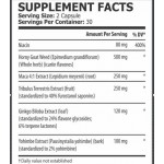 Pole Nutrition Horny Goat Weed 500 mg