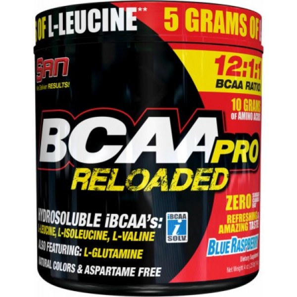 SAN BCAA Reloaded за покачване и запазване на мускулния обем