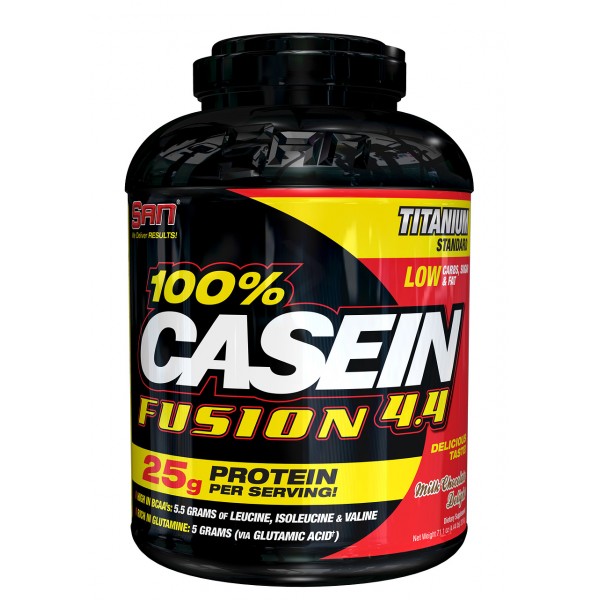 Казеинов протеин  SAN 100%  Casein Fusion с бавно разграждане