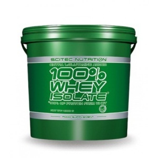 SCITEC NUTRITION 100% Whey Isolate за покачване на чиста мускулна маса